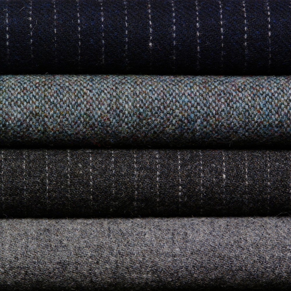 Harris Tweed Authority cloth grey