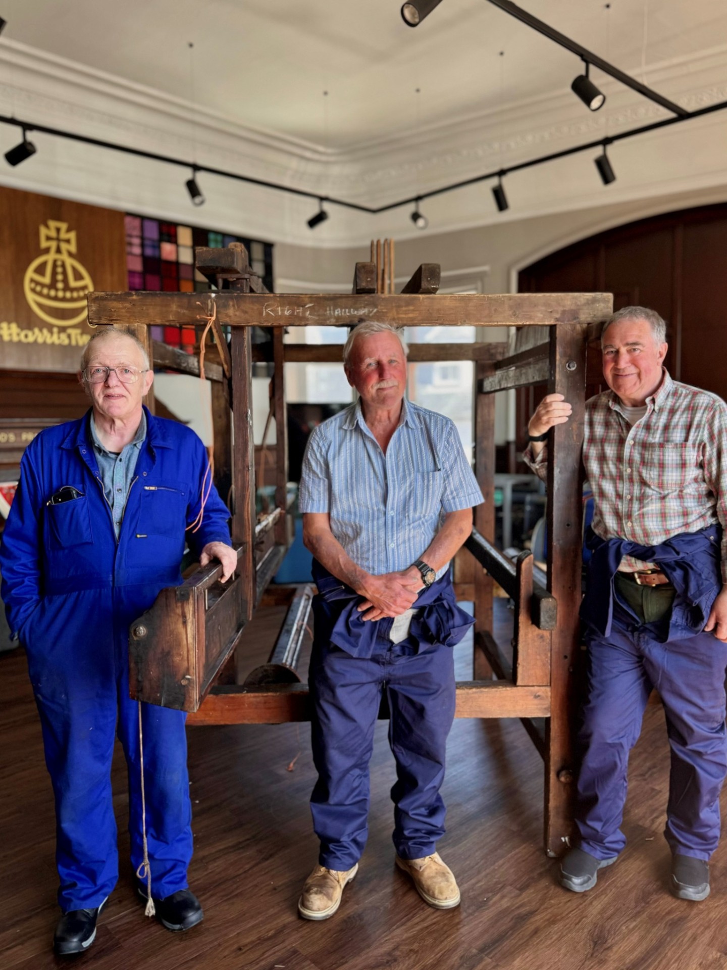 HTA staff wooden loom