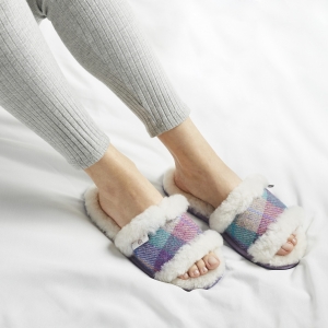 Bedroom Athletics Harris Tweed® Slipper Range - Agatha Slipper