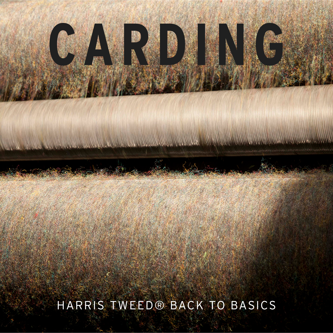 Harris Tweed carding series