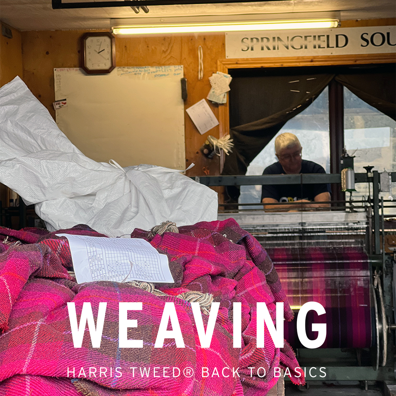 Harris Tweed weaving series
