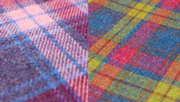 Harris Tweed Authority Checked Plaid