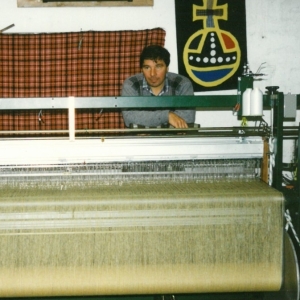 Doux Donald Macdonald at the Loom in 1996