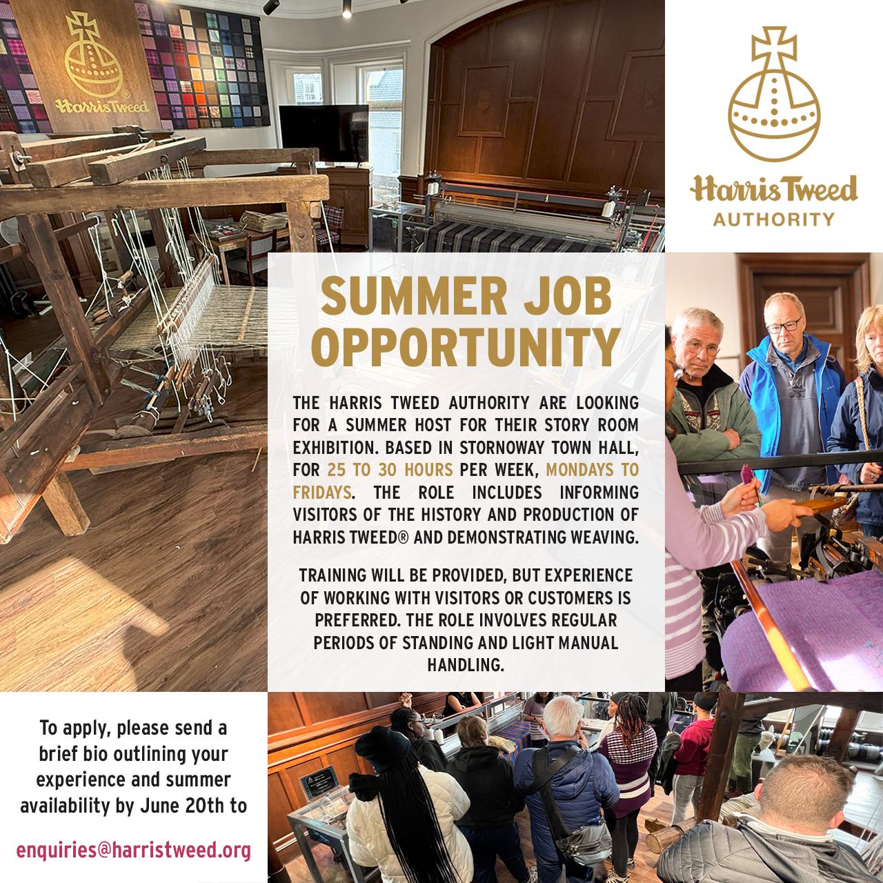 Harris Tweed job stornoway
