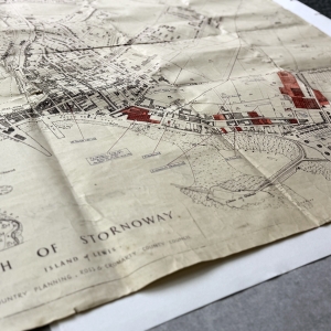 1960s stornoway harris tweed mills map archive