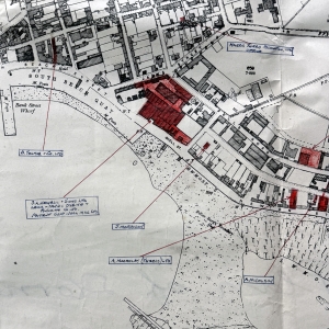 1960s stornoway harris tweed mills map archive