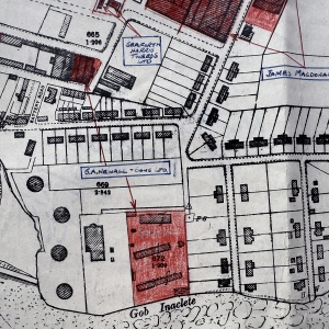 1960s stornoway harris tweed mills map archive