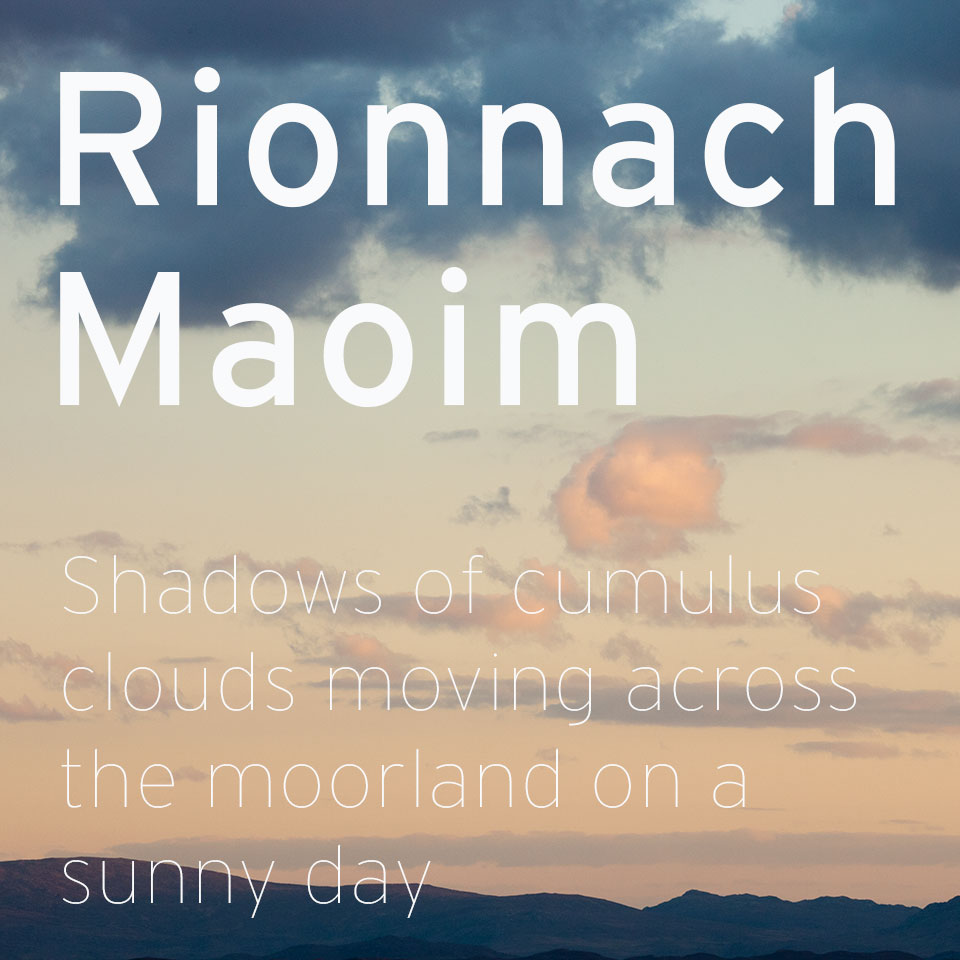 gaelic definition and sunny clouds