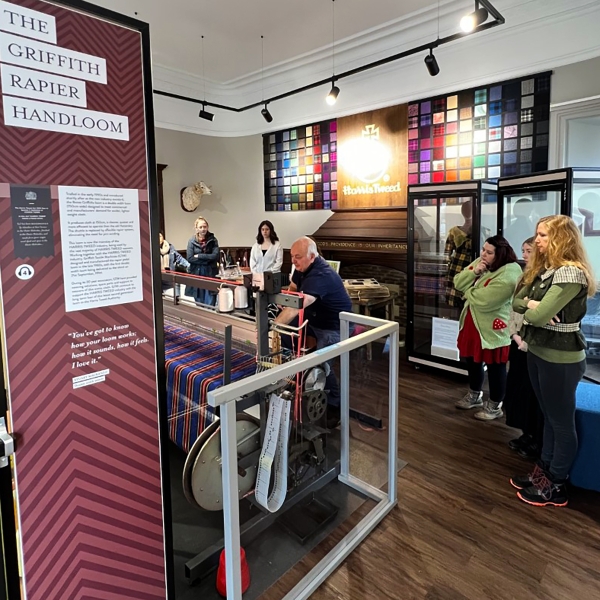 Harris Tweed UHI story room