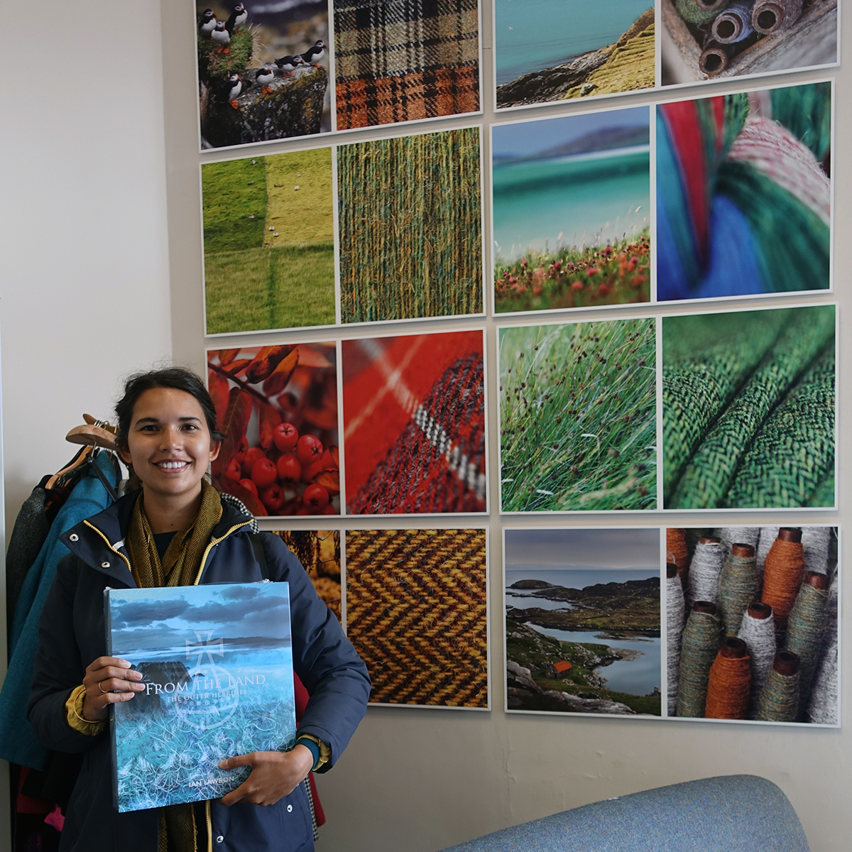 Harris tweed fabric book joana nascimento