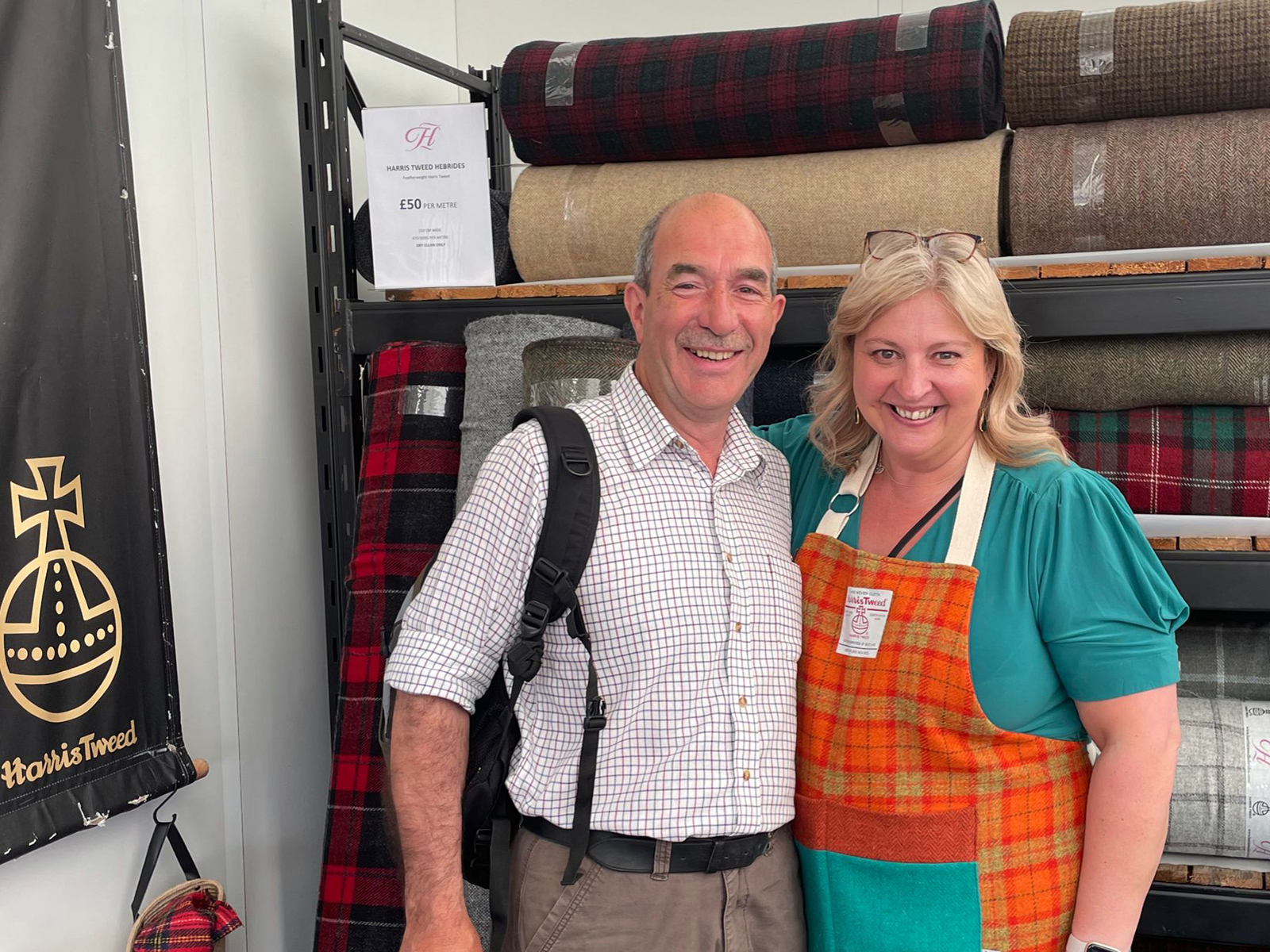 Harris tweed royal highland show visitors 