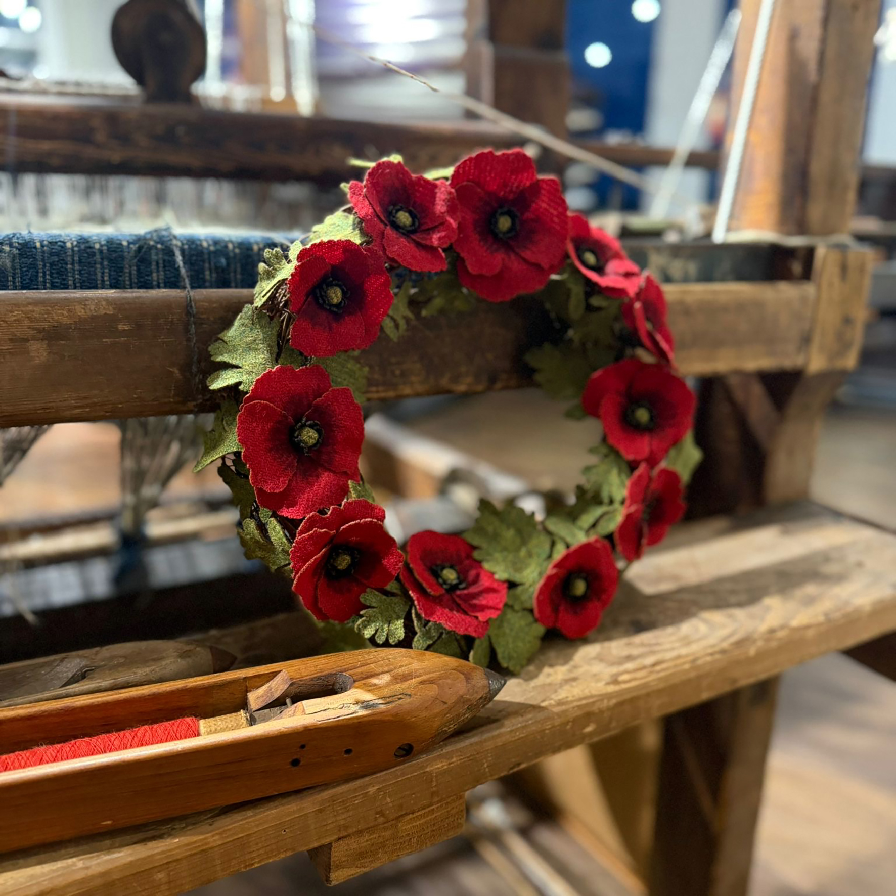 harris tweed wreath 2025