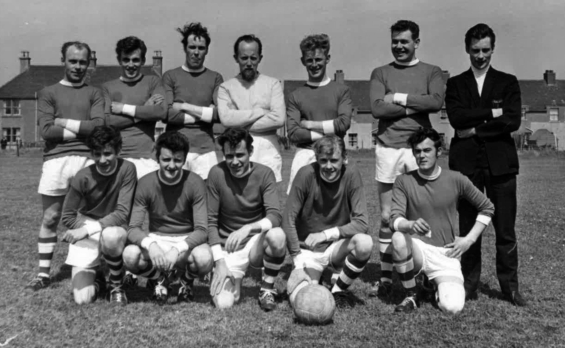 Harris Tweed smiths mill football team