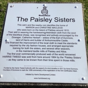 The Paisley Sisters Monument, Taken by Carol Graham