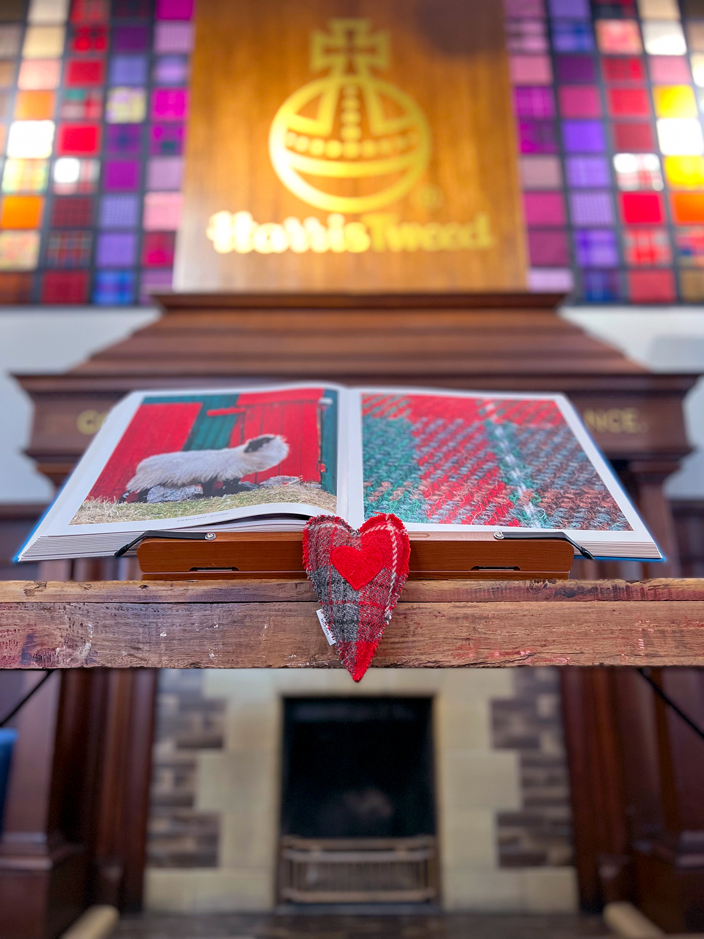 Happy Valentine's Day Harris Tweed
