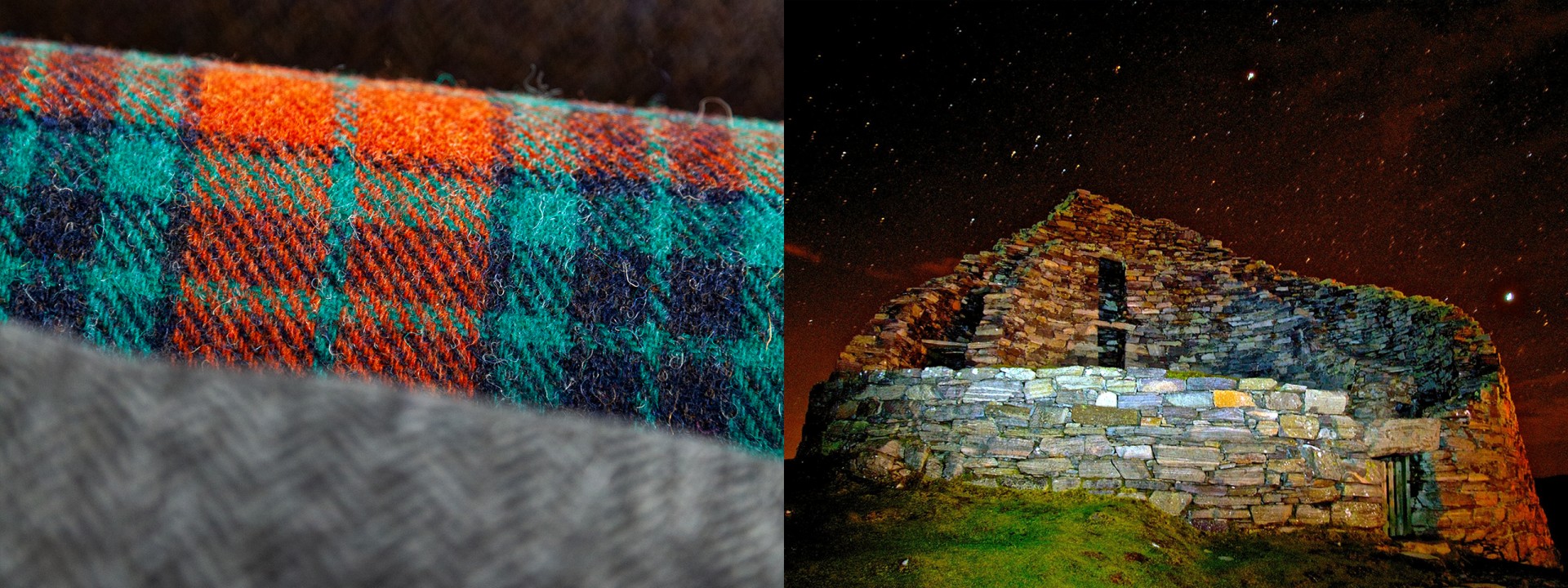 Harris Tweed Authority Carloway Broch Christmas