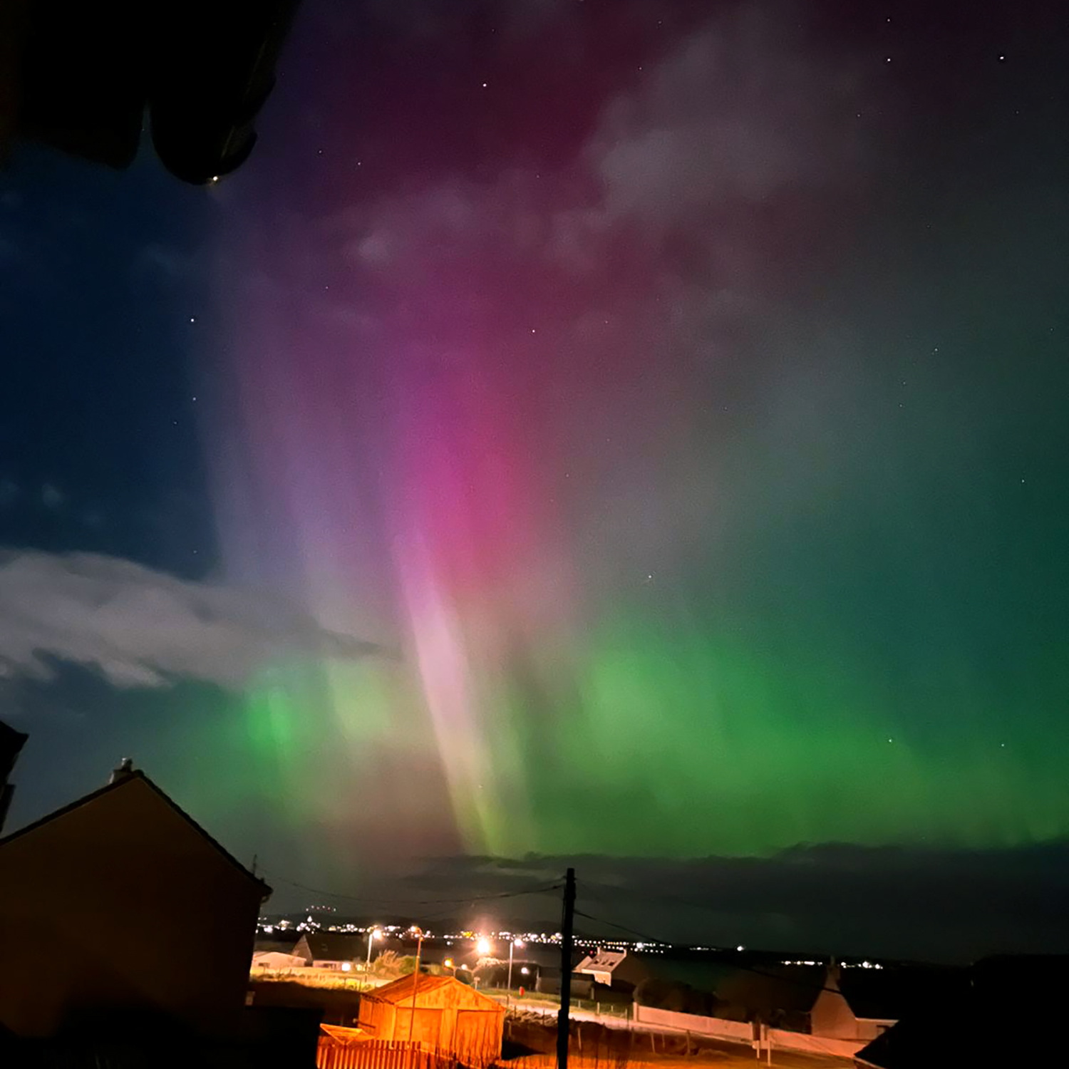 Harris Tweed Northern Lights Aurora Borealis