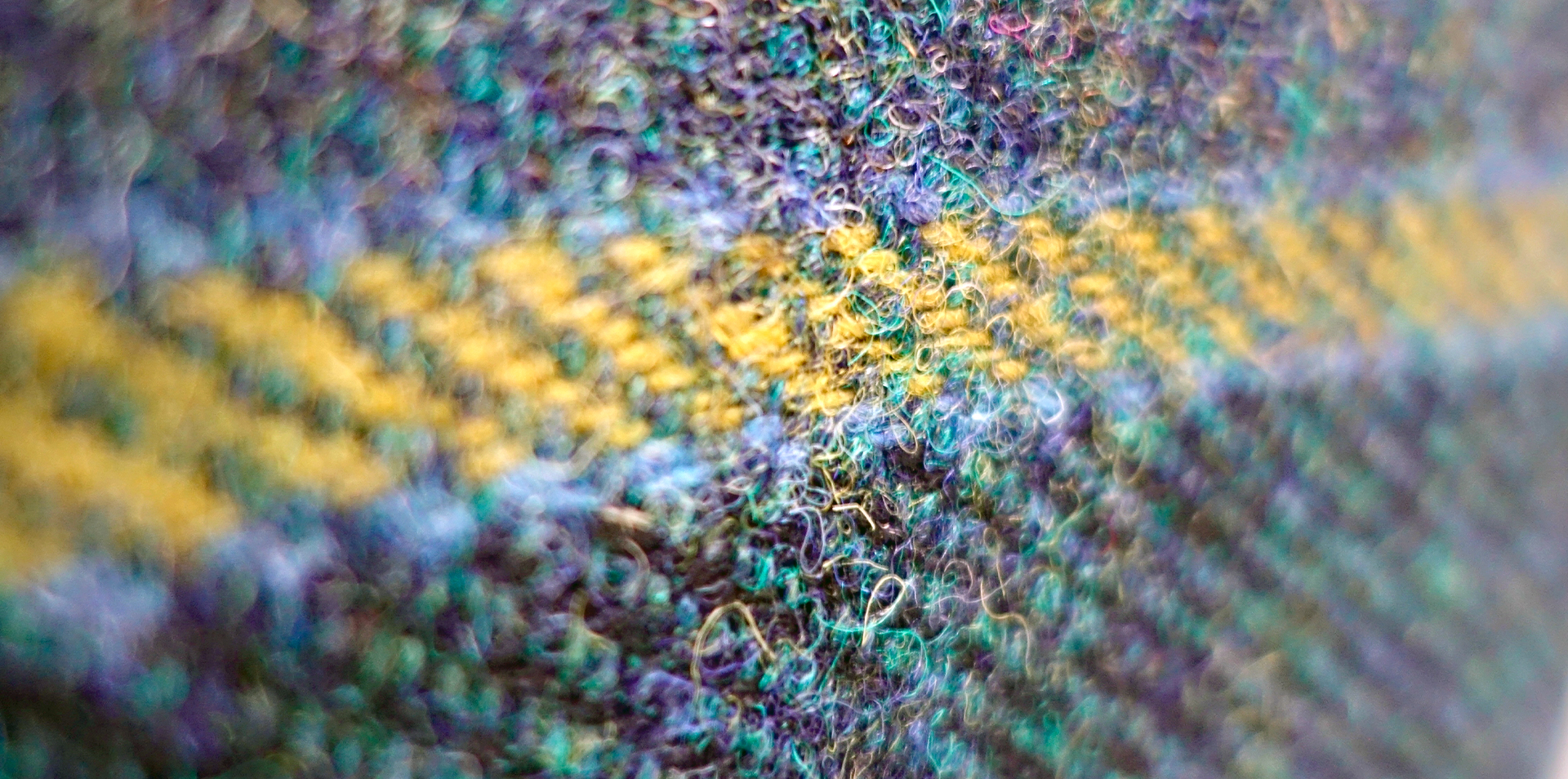 Harris tweed uig sunset cloth