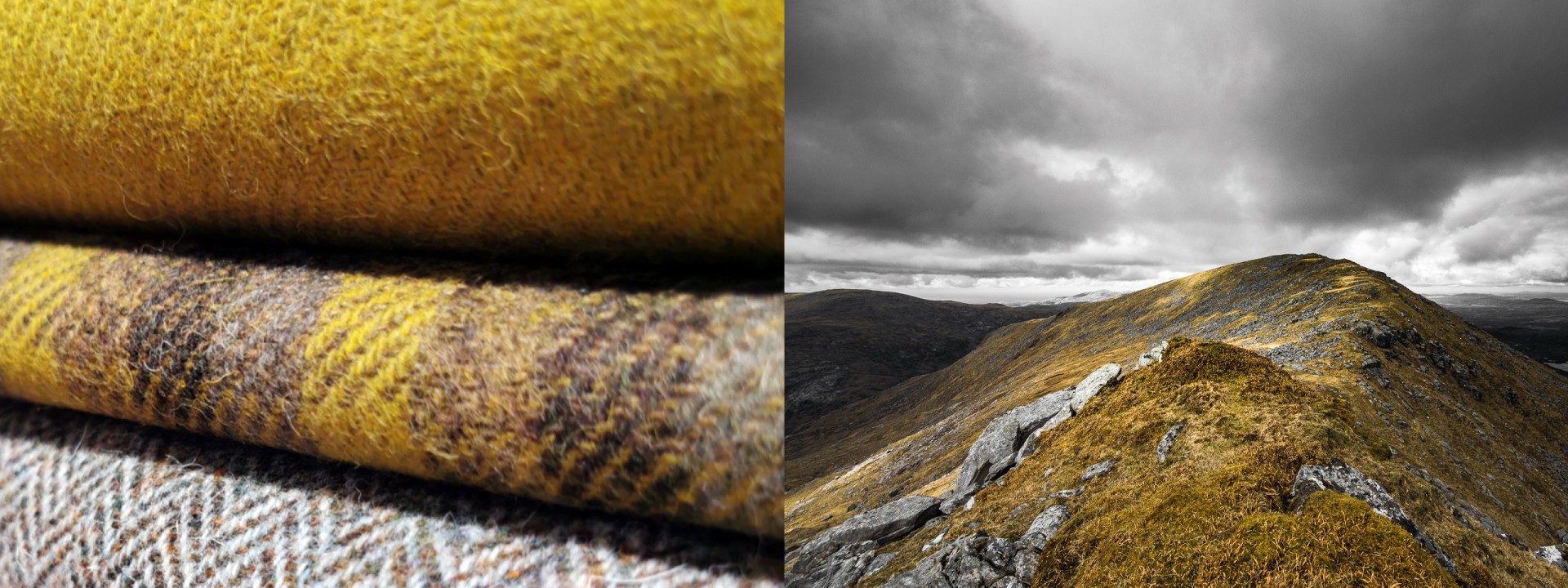 Harris tweed hills layers easter monday