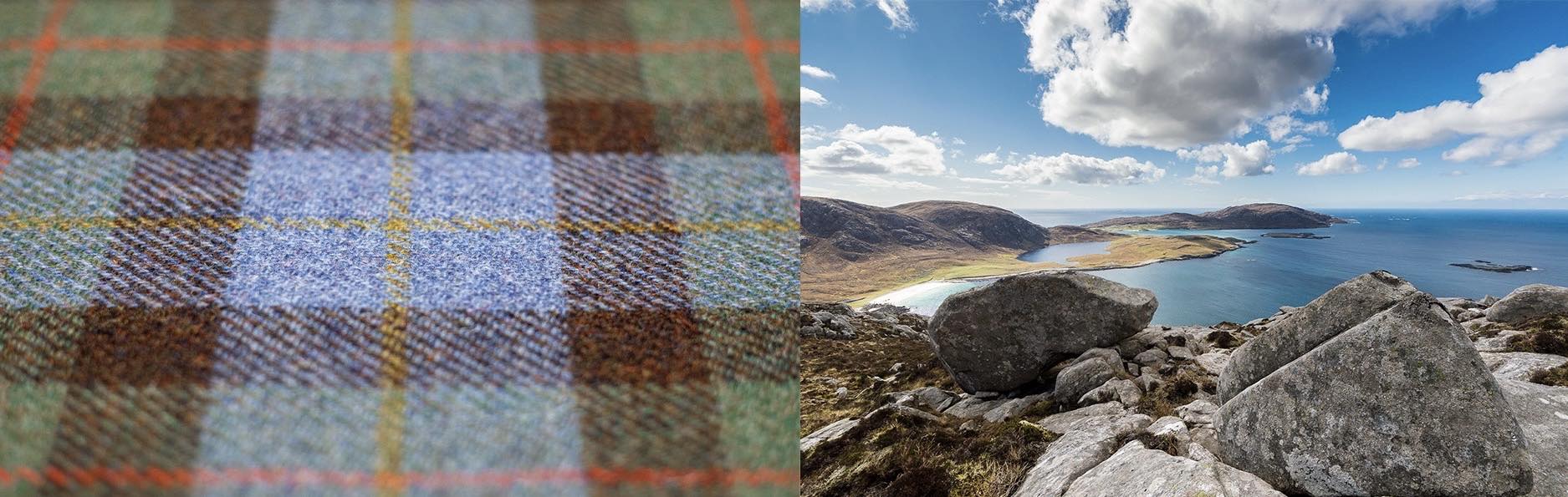 Harris tweed islands scarp