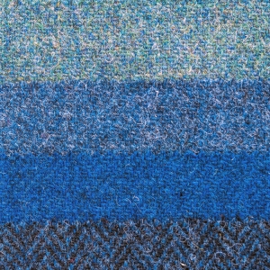 Harris Tweed blue cloth