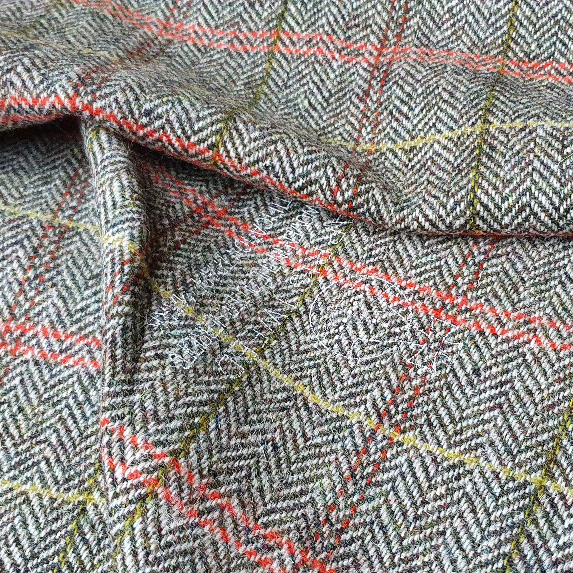 check harris tweed fabric