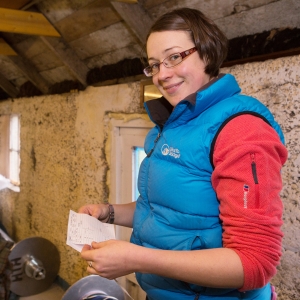 Nikki Crabtree, Harris Tweed Weaver