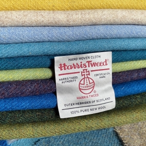 Harris tweed painting catriona maceachan cloth