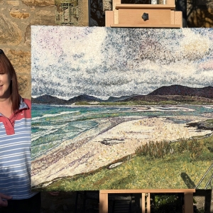 Harris tweed painting catriona maceachan final