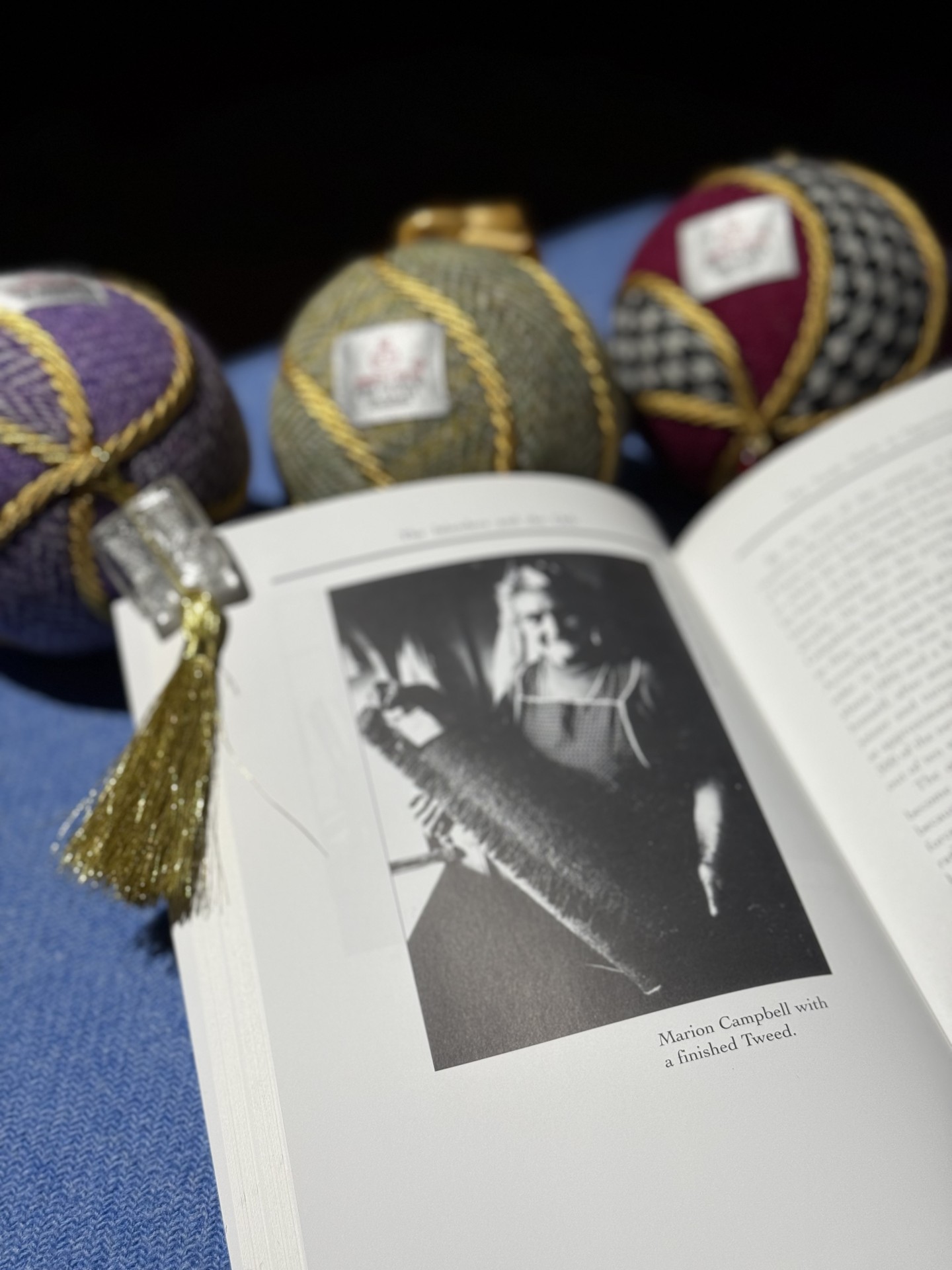 Harris Tweed islanders and the orb page